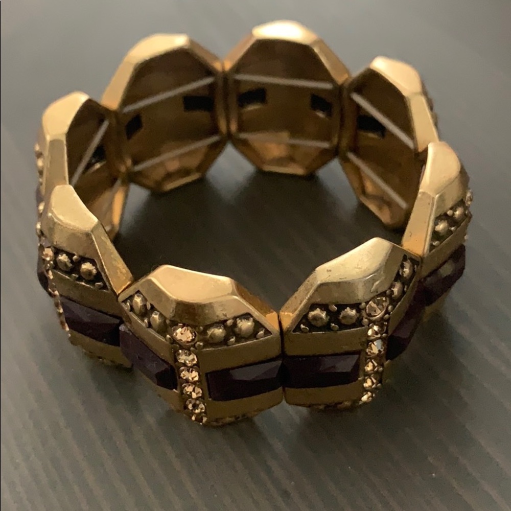 J. Crew art deco styled bracelet